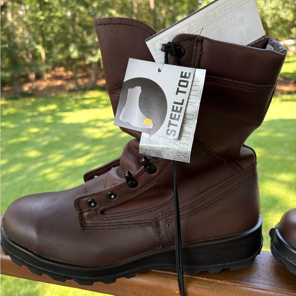 NWT Belleville US Navy Aviator Steel Toe Men's Work Boots 339ST